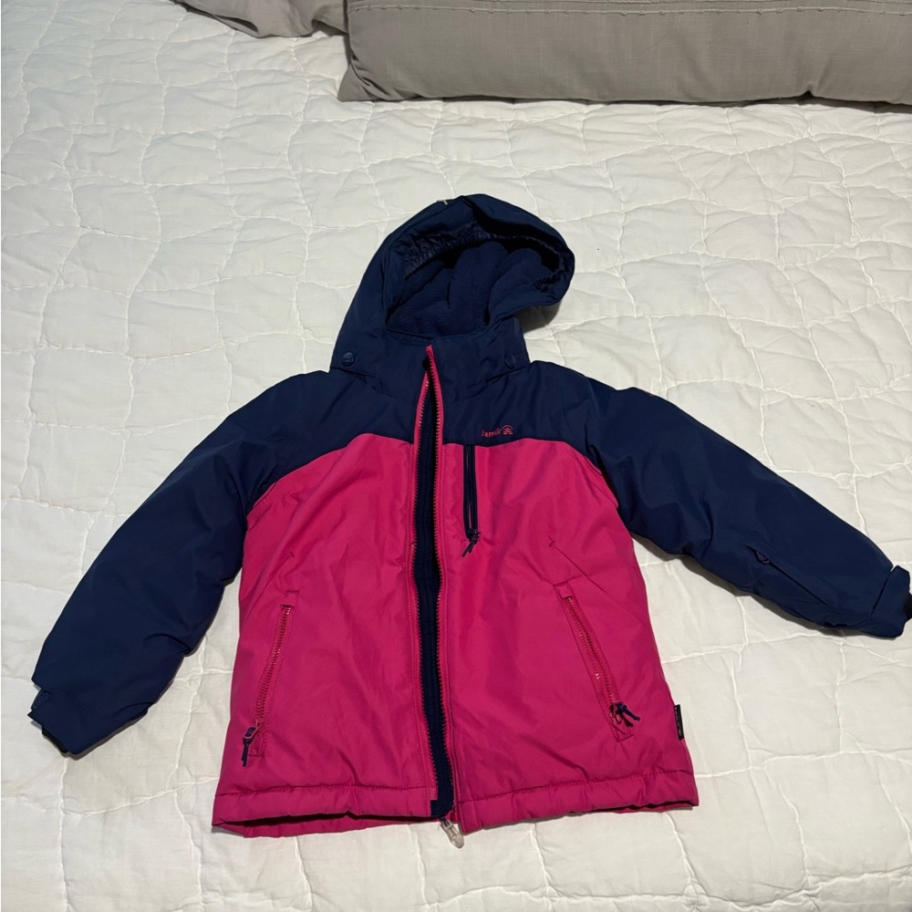 Kamik Fuchsia and Navy Ski Jacket